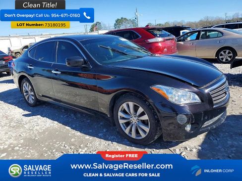 Used 2011 INFINITI M37 x w/ Deluxe Touring Pkg AWD/4WD image 5