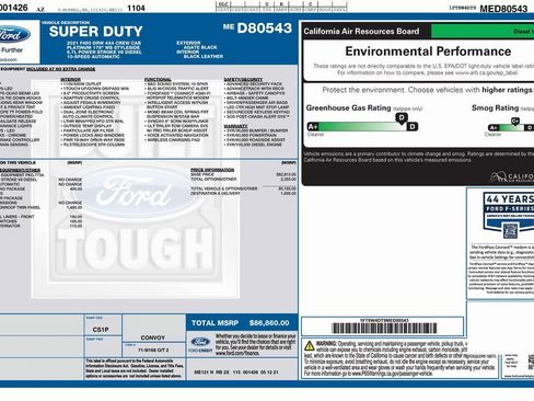 Used 2021 Ford F450 Platinum w/ FX4 Off-Road Package image 4