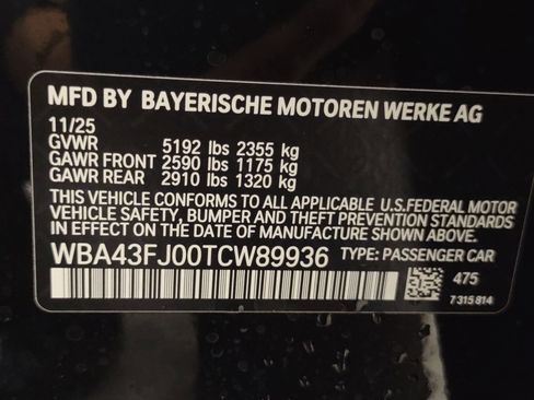 New 2026 BMW 530i w/ M Sport Package image 16