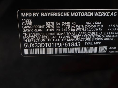 Used 2023 BMW X4 xDrive30i w/ M Sport Package AWD/4WD image 48
