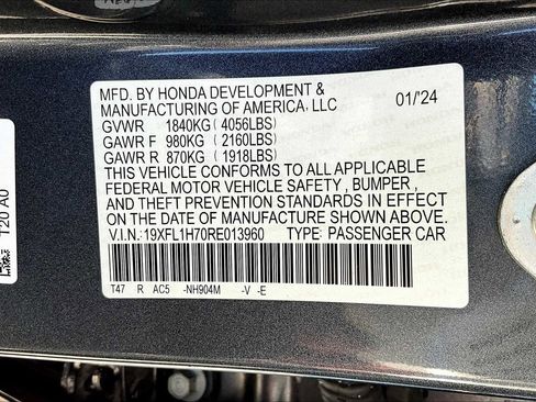 Used 2024 Honda Civic EX-L image 34