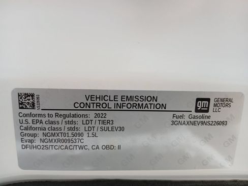 Certified 2022 Chevrolet Equinox Premier w/ LPO, Floor Liner Package FWD image 35