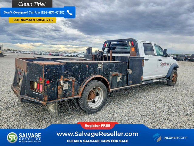 Used 2012 RAM 5500 4x4 Crew Cab w/ Ambulance Prep Group image 4