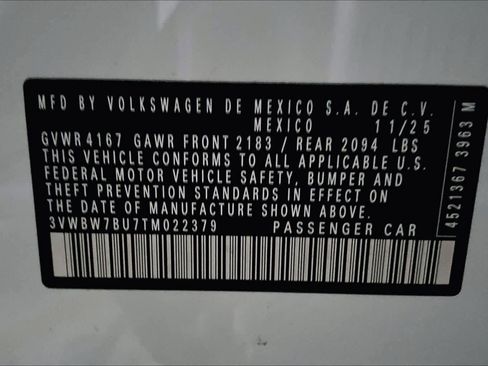 New 2026 Volkswagen Jetta Sport image 19