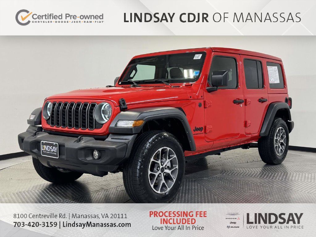 Used 2025 Jeep Wrangler Unlimited Sport AWD/4WD image 5