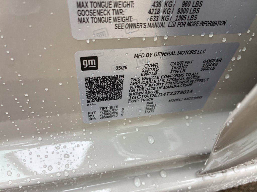 New 2026 Chevrolet Silverado 1500 RST w/ All Star Edition Plus RWD image 37