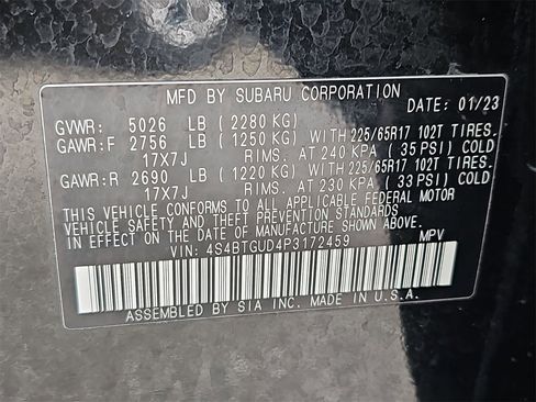 Certified 2023 Subaru Outback Wilderness image 38