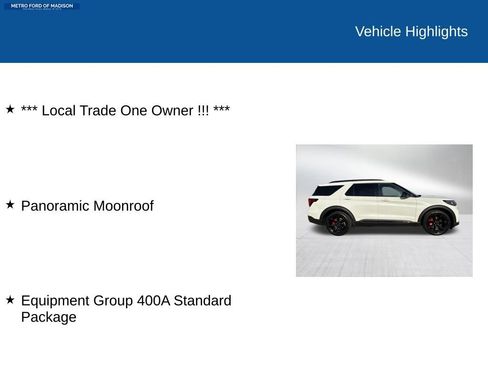 Used 2025 Ford Explorer ST image 2