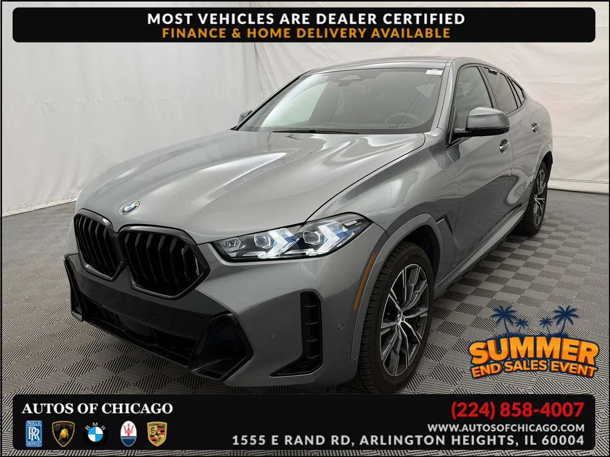 Used 2025 BMW X6 xDrive40i AWD/4WD image 1