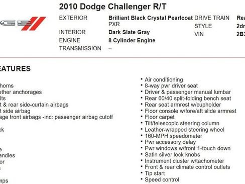 Used 2010 Dodge Challenger R/T image 20