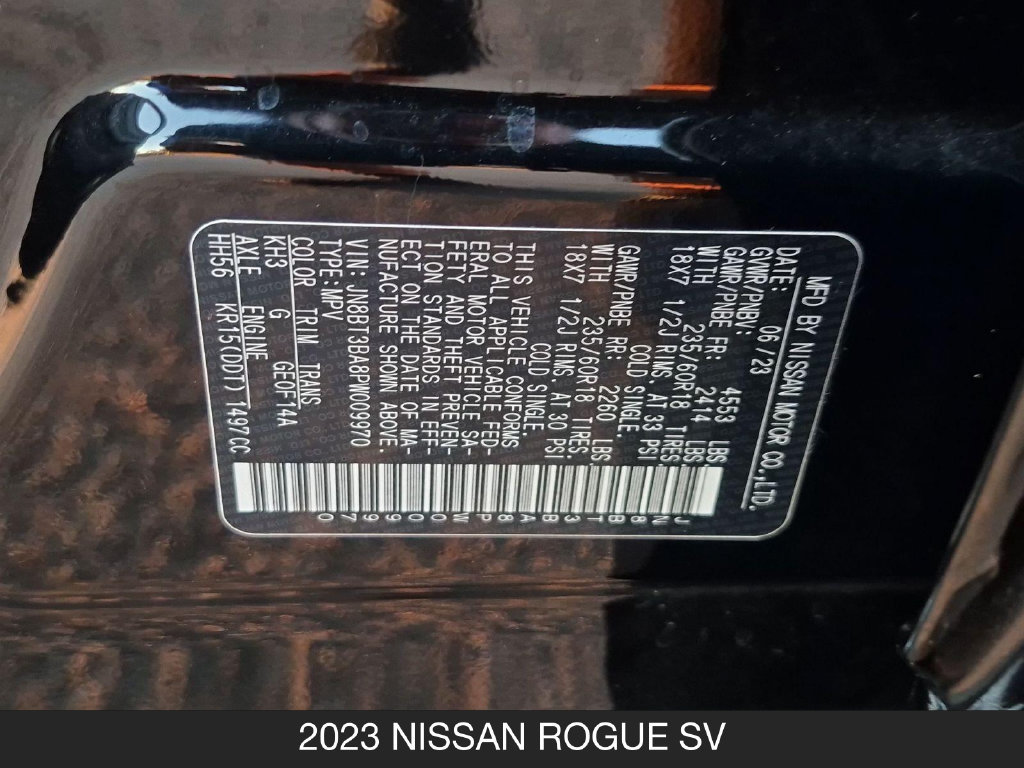 Certified 2023 Nissan Rogue SV w/ SV Premium B Package FWD image 26