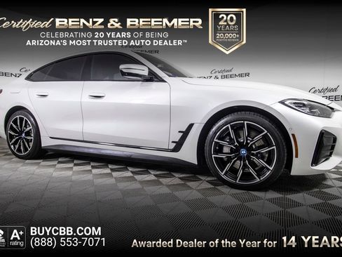 Used 2023 BMW i4 eDrive40 w/ M Sport Package RWD image 1