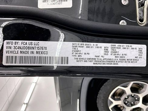 Used 2022 Jeep Compass Trailhawk w/ Trailhawk Elite Group image 35