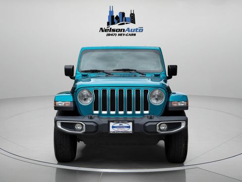 Used 2020 Jeep Wrangler Unlimited Sahara w/ Uconnect 4C Nav & Sound Group AWD/4WD image 12