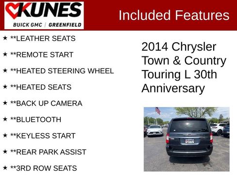 Used 2014 Chrysler Town & Country Touring-L FWD image 2