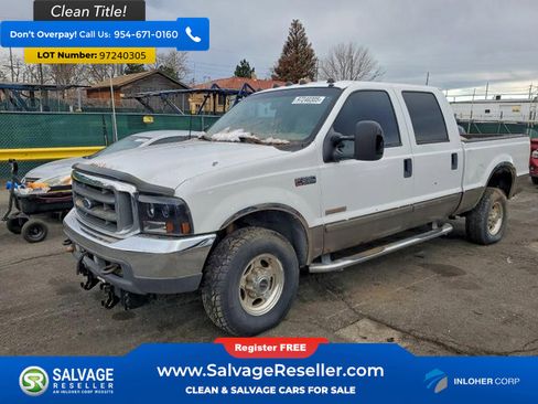 Used 2003 Ford F350 4x4 Crew Cab Super Duty image 1