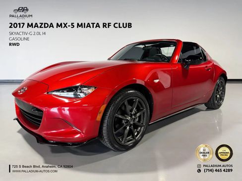 Used 2017 MAZDA MX-5 Miata RF Club RWD image 1