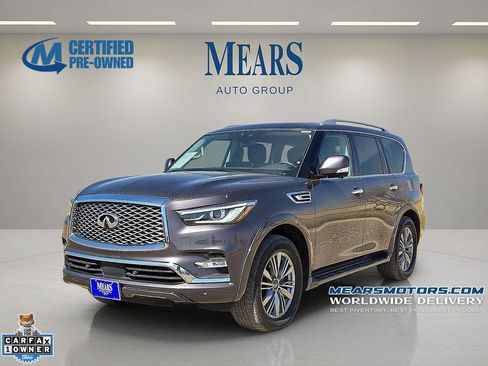 Used 2023 INFINITI QX80 Luxe w/ Cargo Package AWD/4WD image 1