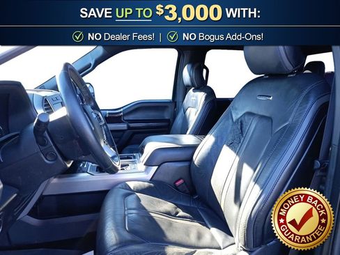 Used 2015 Ford F150 Platinum w/ Equipment Group 701A Luxury image 14