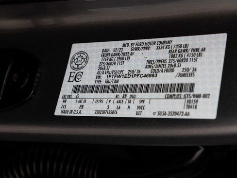 Used 2023 Ford F150 Lariat w/ Equipment Group 502A High image 16