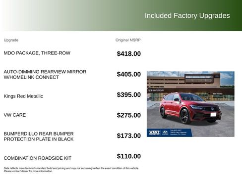 Used 2024 Volkswagen Tiguan SE R-Line w/ MDO Package, Three-Row image 9