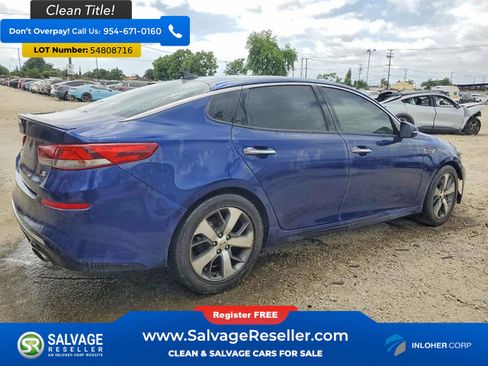 Used 2019 Kia Optima S w/ S Panoramic Sunroof Package FWD image 4