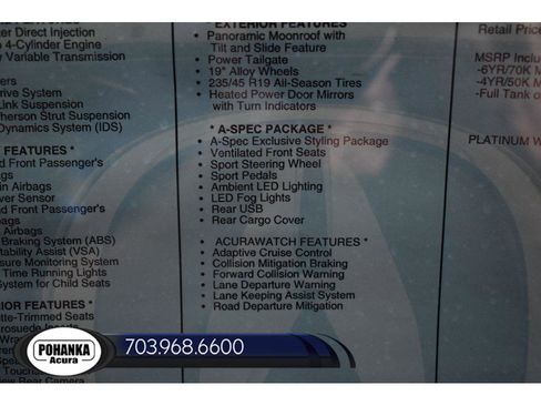 New 2025 Acura ADX A-Spec image 37