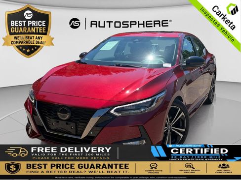 Used 2020 Nissan Sentra SR w/ Premium Package FWD image 1