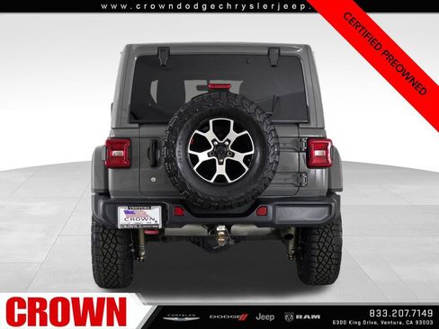 Certified 2020 Jeep Wrangler Unlimited Rubicon AWD/4WD image 6