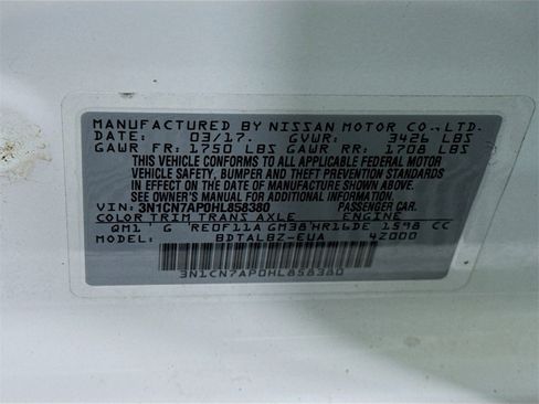 Used 2017 Nissan Versa SV image 31