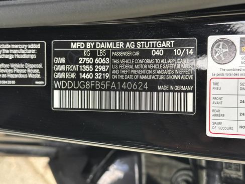 Used 2015 Mercedes-Benz S 550 4MATIC Sedan image 10