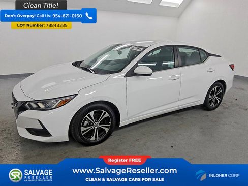 Used 2021 Nissan Sentra SV FWD image 1