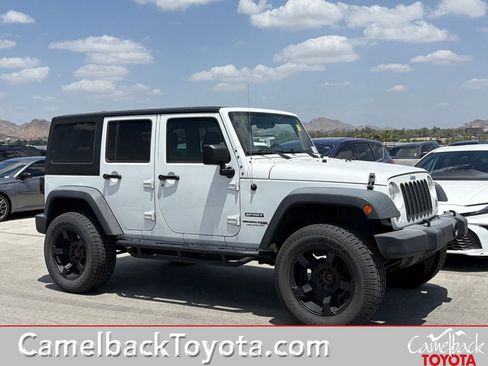 Used 2018 Jeep Wrangler Unlimited Sport w/ Max Tow Package AWD/4WD image 1