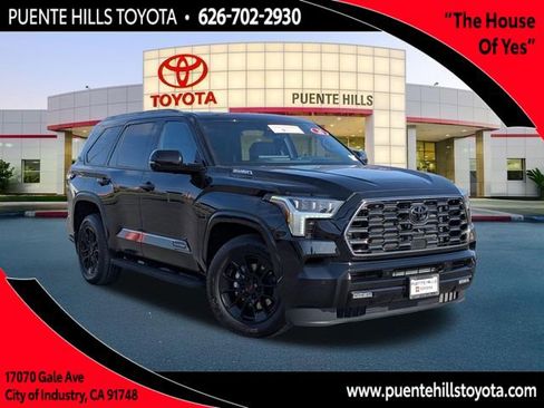 Certified 2026 Toyota Sequoia Platinum w/ TRD Off-Road Package AWD/4WD image 1