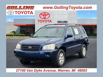 Used 2002 Toyota Highlander 4WD V6 w/ Appearance Pkg