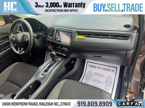 Used 2019 Honda HR-V EX image 22