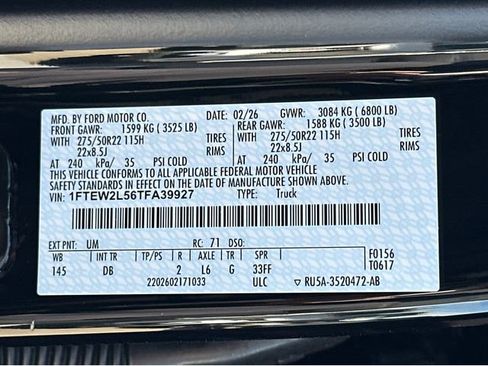 New 2026 Ford F150 STX w/ F-150 LOBO Package image 34