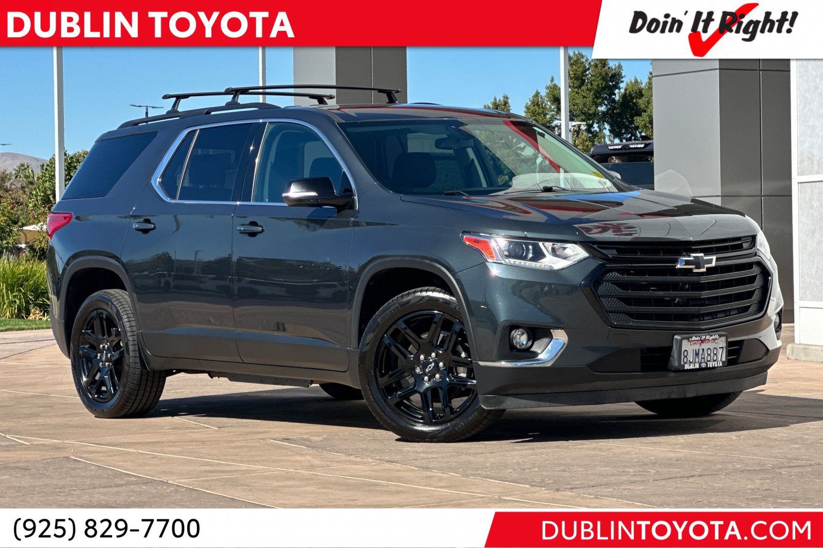 Used 2019 Chevrolet Traverse LT w/ LPO, Blackout Package AWD/4WD 360° Tour