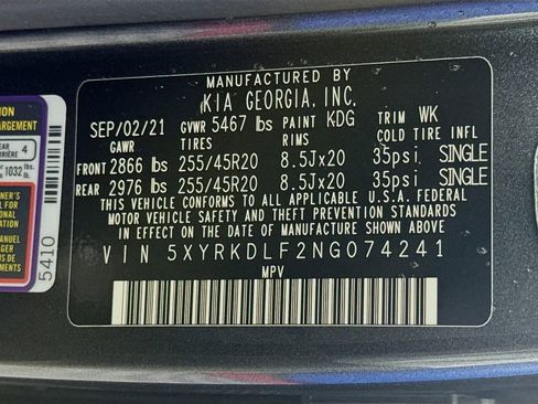 Used 2022 Kia Sorento SX Prestige w/ Rust Color Package image 34