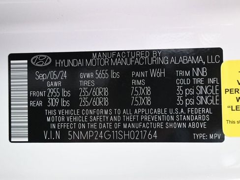 Used 2025 Hyundai Santa Fe SEL image 9
