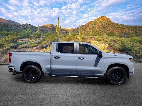 New 2025 Chevrolet Silverado 1500 Custom w/ LPO, Dark Essentials Package AWD/4WD image 3
