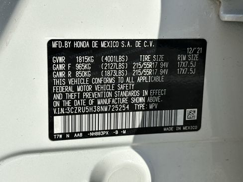 Used 2022 Honda HR-V LX image 25