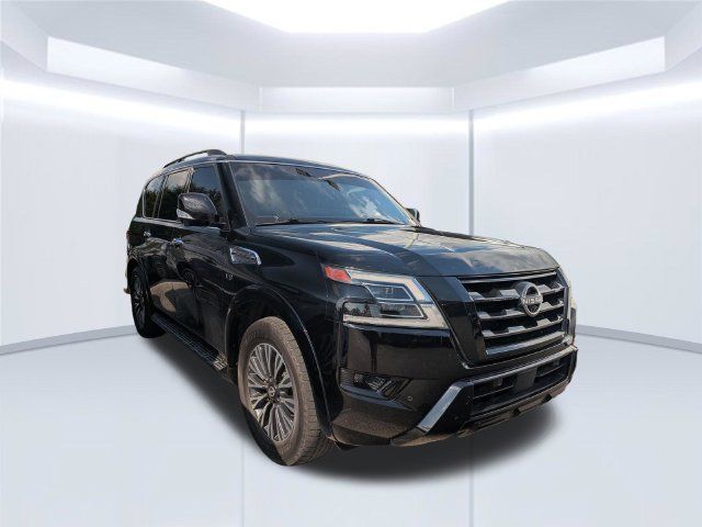 Used 2022 Nissan Armada SL w/ Midnight Edition Package RWD image 3