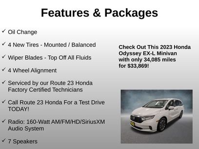 Certified 2023 Honda Odyssey EX-L