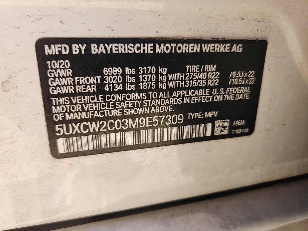 Used 2021 BMW X7 xDrive40i w/ Executive Package AWD/4WD image 9