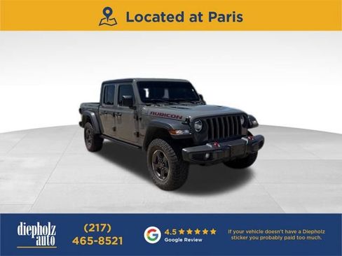Used 2023 Jeep Gladiator Rubicon w/ Cold Weather Group AWD/4WD image 1