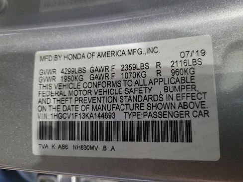 Used 2019 Honda Accord LX image 33