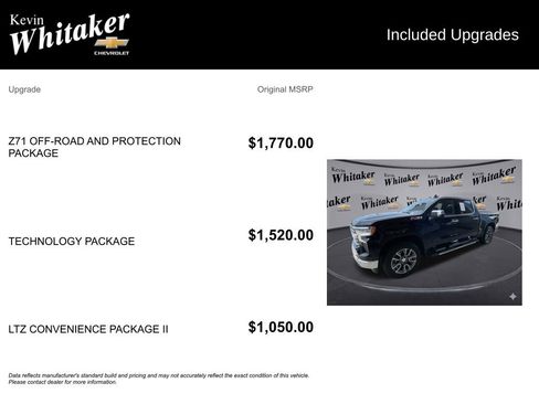 Certified 2024 Chevrolet Silverado 1500 LTZ AWD/4WD image 36