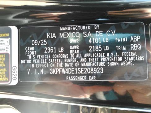 Used 2025 Kia K4 GT-Line w/ GT-Line Sunroof Package FWD image 54