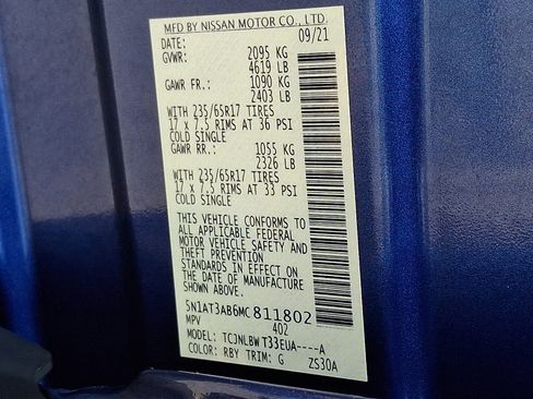 Used 2021 Nissan Rogue S AWD/4WD image 27